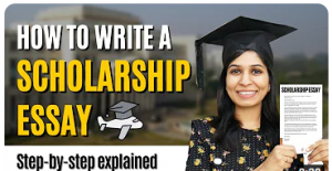 How to compose a scholarship essay