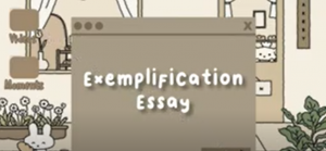 How to write an exemplification essay